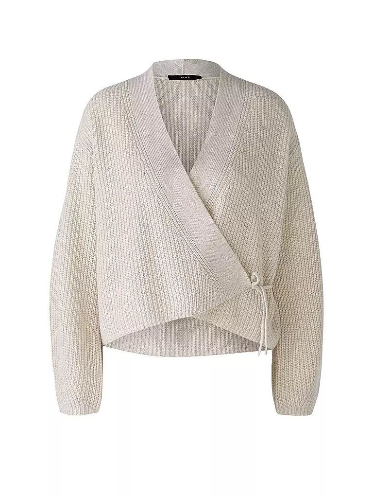 OUÍ Strickjacke creme