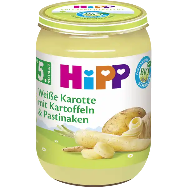 Bio Weiße Karotte mit Kartoffeln & Pastinaken