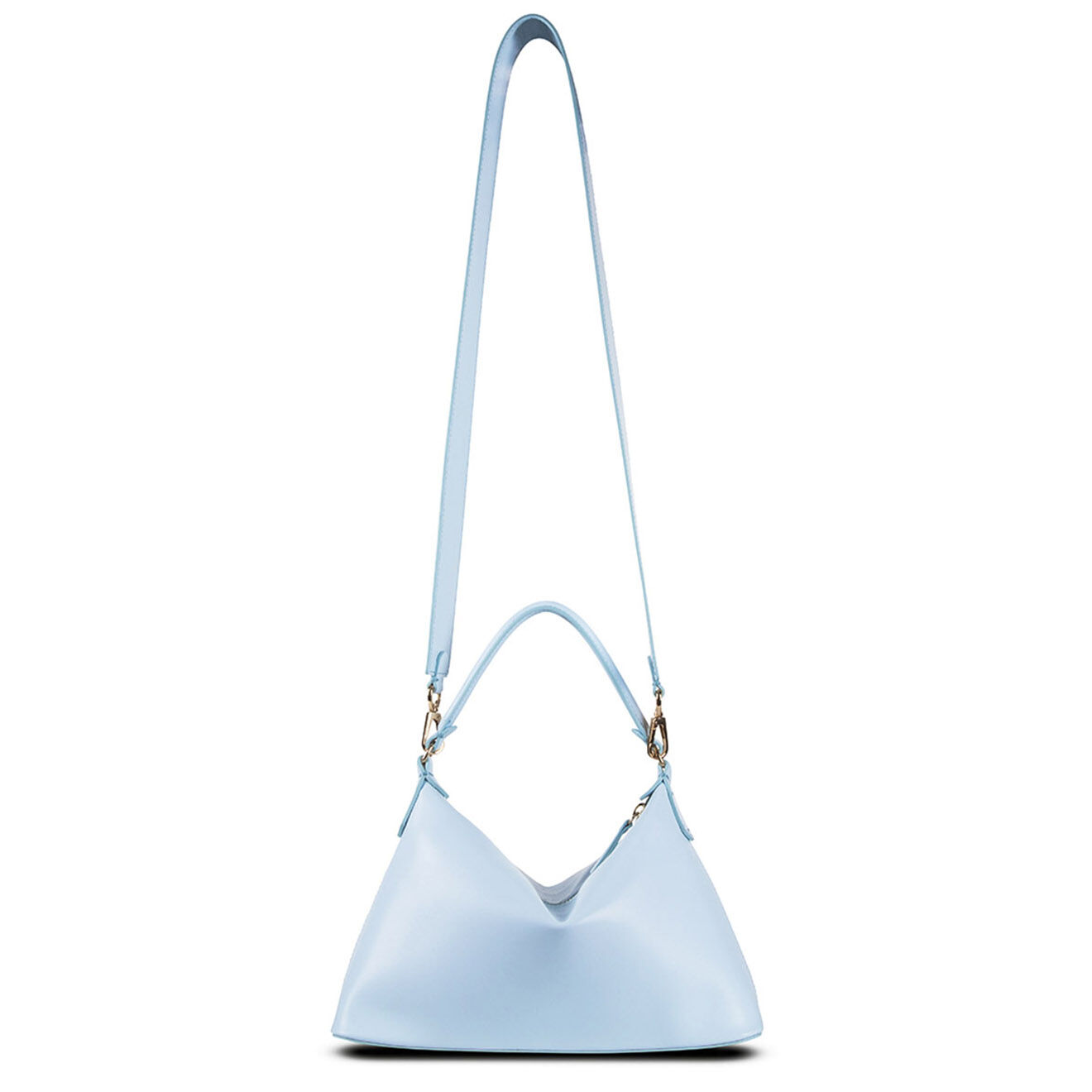 Leonie Hanne x Liu-Jo Sac à main en Cuir Hobo Leonie Hanne X Liu Jo bleu ciel - 26x17x10 cm