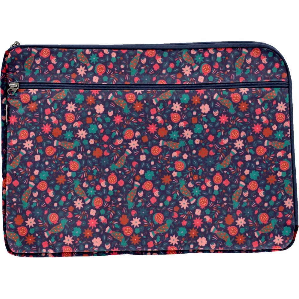 Pochette Ordinateur 15 Pouces Huppette Fleurie