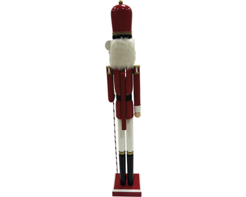 Decoratief figuur Lafiora notenkraker rood H 85 cm