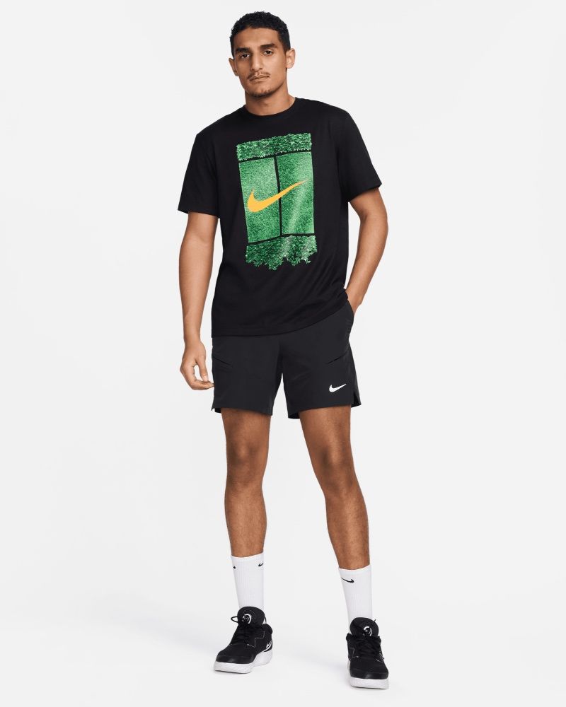 T-shirt Nike NikeCourt Noir pour homme