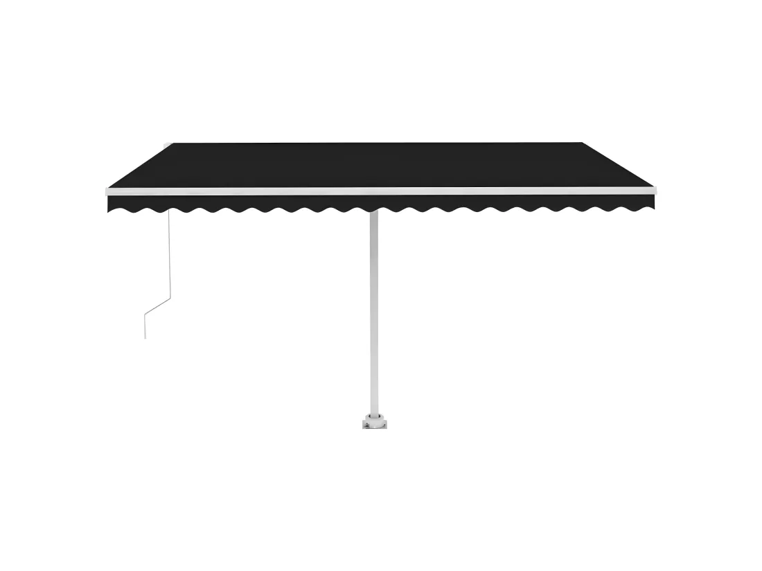 Auventanuel rétractable sur pied 450x350 Anthracite
