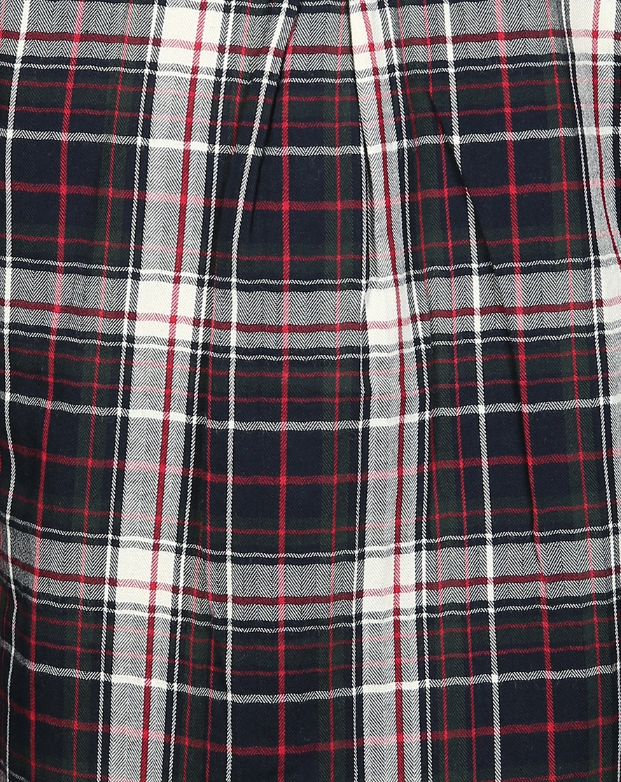 Langarmhemd KARO in dark blue