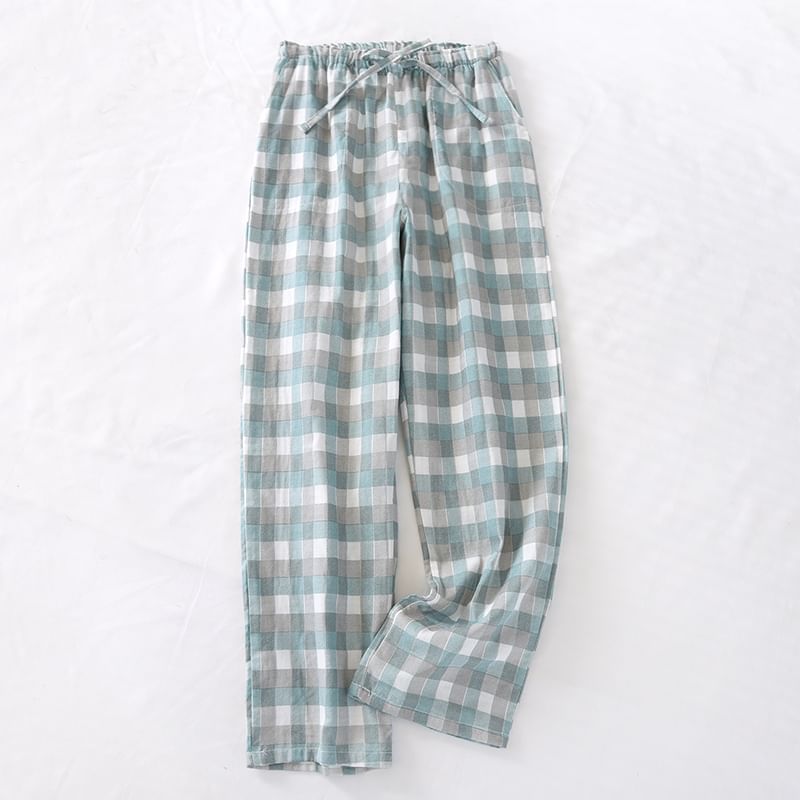 Finlies - Bijpassende geruite pyjamabroek voor koppels