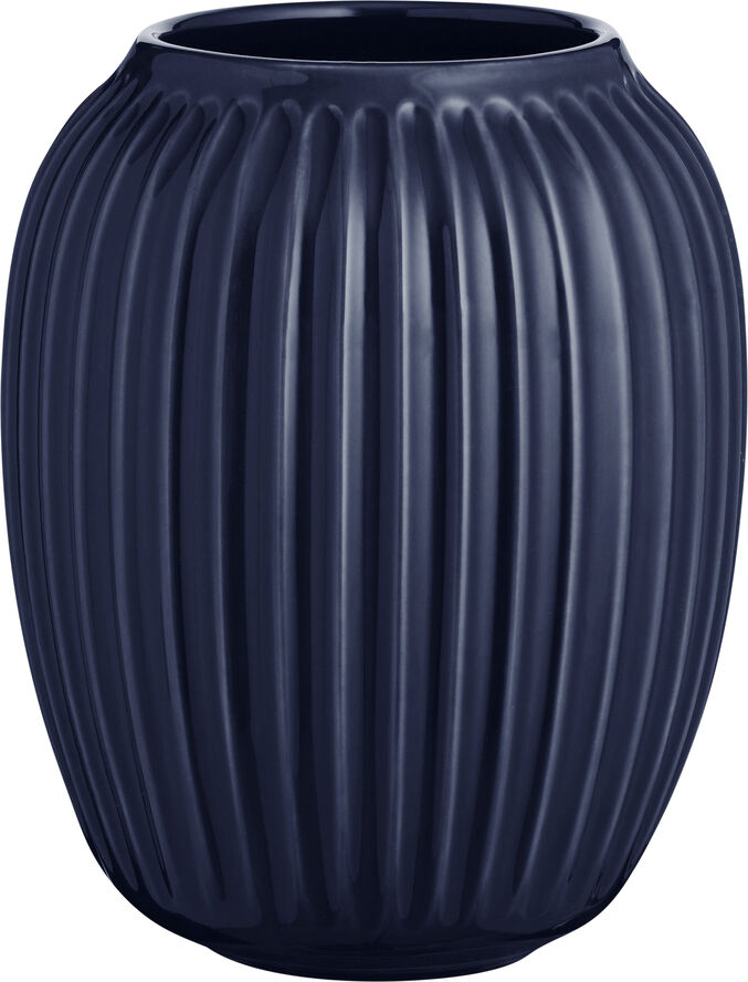 Kähler Hammershøi vase H20 Indigo Blå