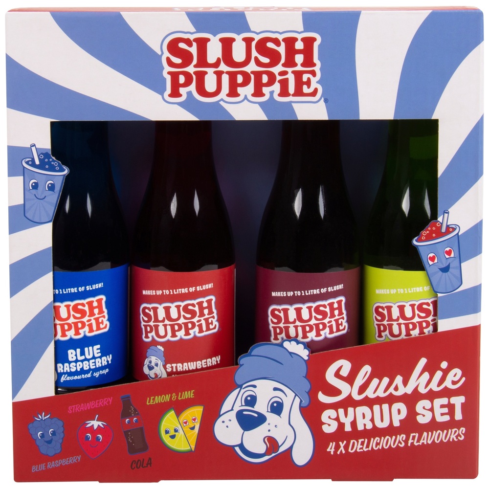 Slush Puppie 4er-Pack Sirup-Set