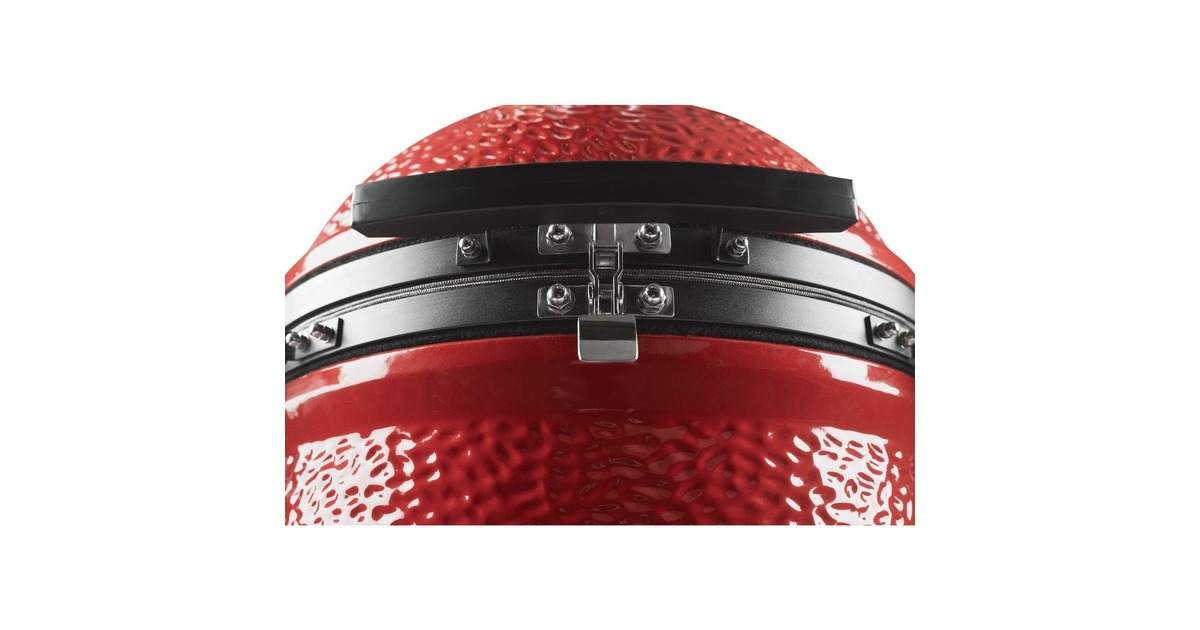 Kamado JoeClassic II houtskoolbarbecue  (Rood/zwart, Ø 46 cm)