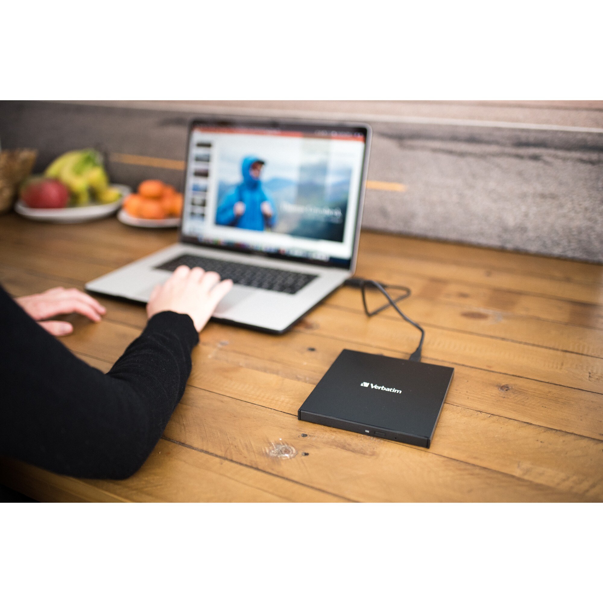 Verbatim externer Blu-ray-Brenner External Slimline-Blu-ray-Writer