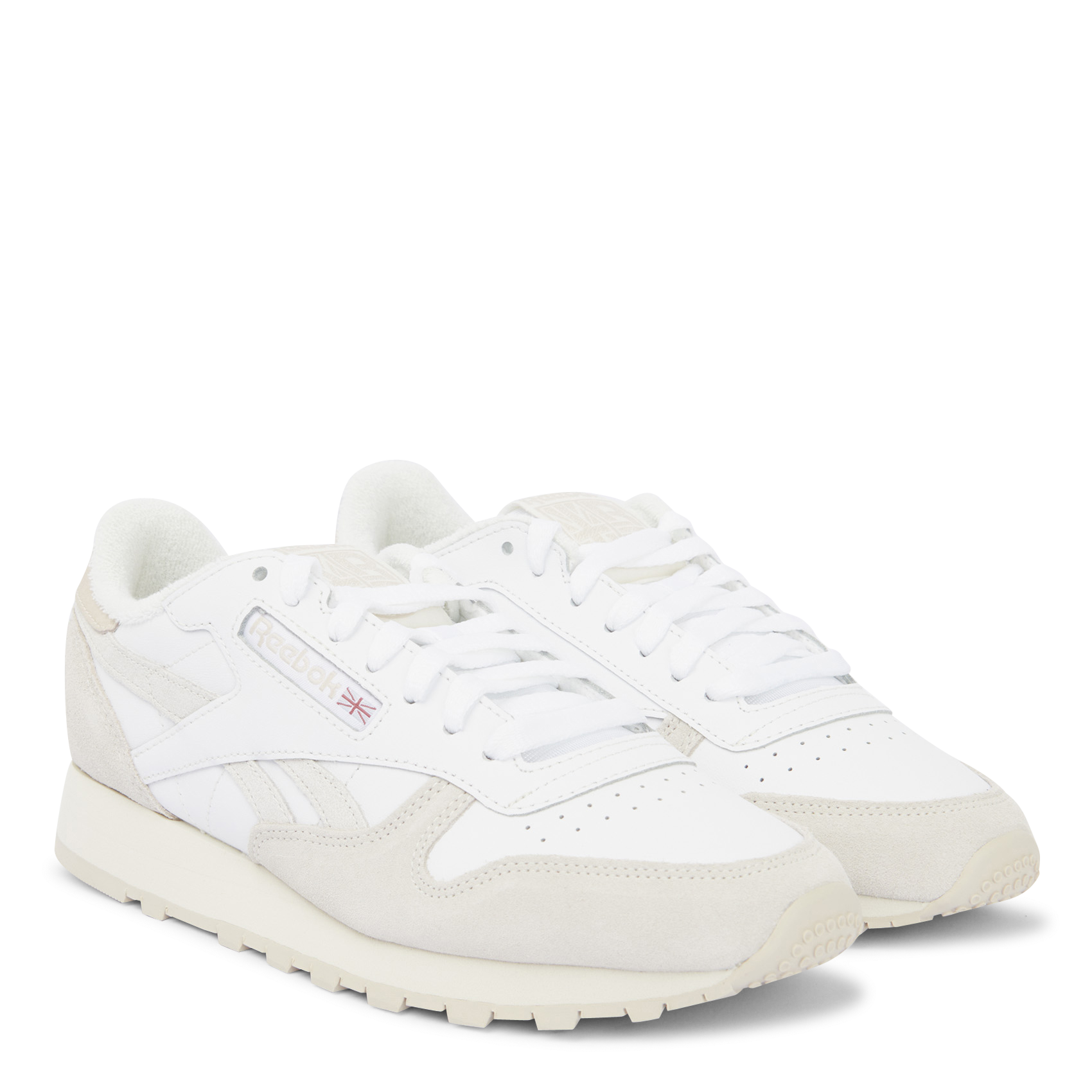 CLASSIC LEATHER - Baskets basses en cuir | Blanc