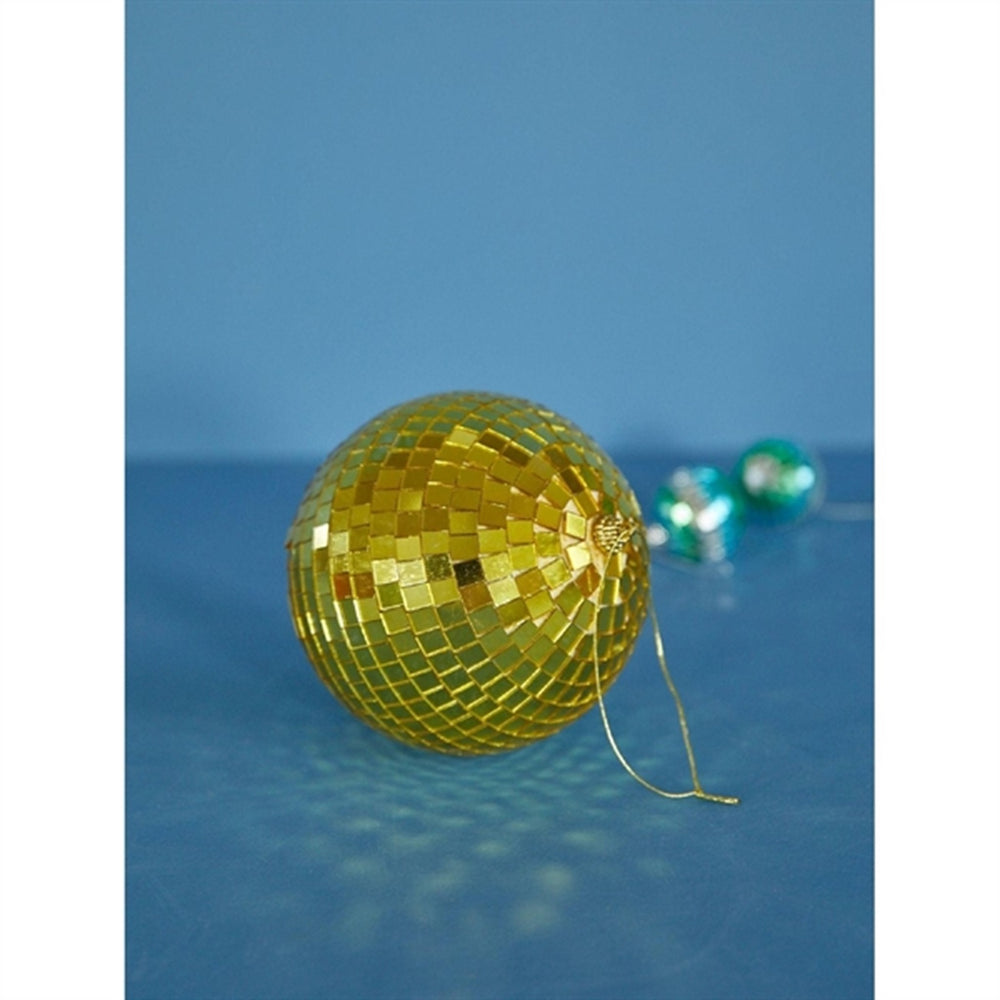 Gold Mellem Diskokugle - Rice → Luksusbaby.dk
