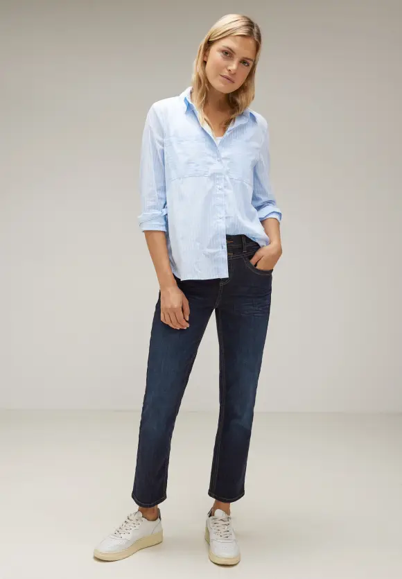 Slim Fit Jeans - dark indigo dipped