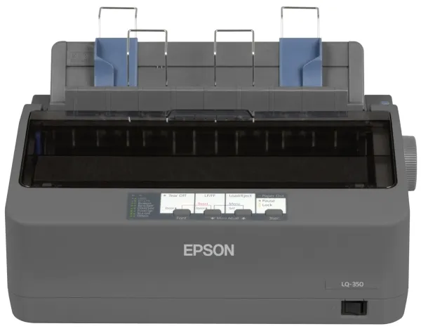 Epson LQ 350 - Printer - S/H - dot-matrix - 24 pin - op til 347 tegn/sek. - parallel, USB 2.0, seriel