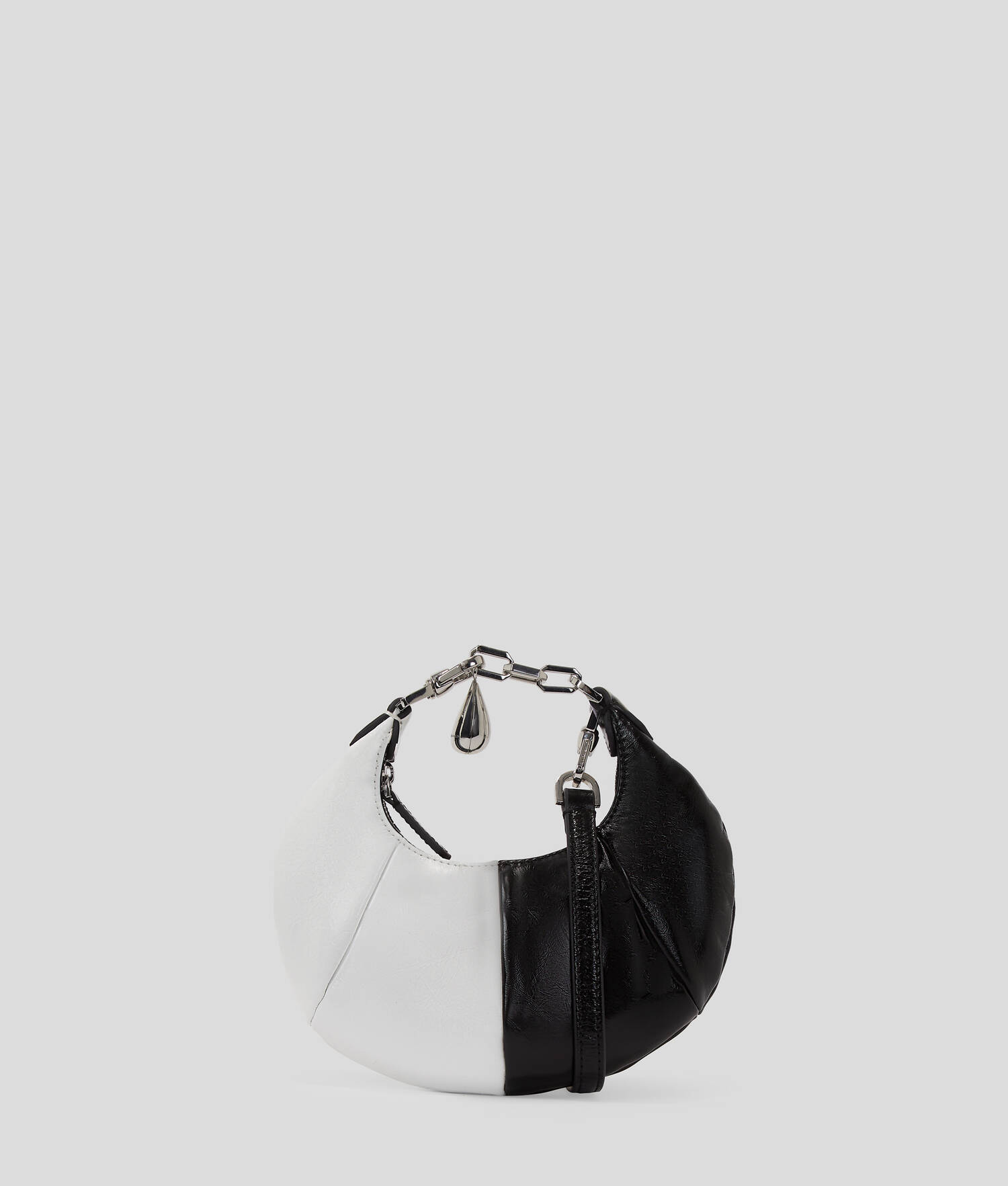SAC BRACELET KL X JOANN - Blanc/Noir