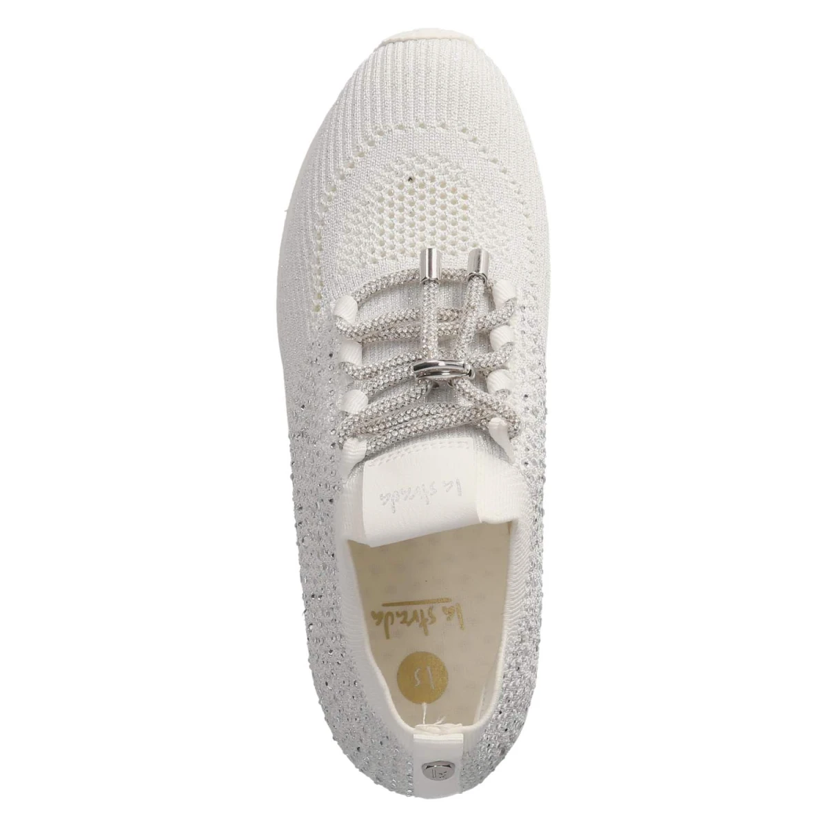 La StradaLow Sneaker - white silver