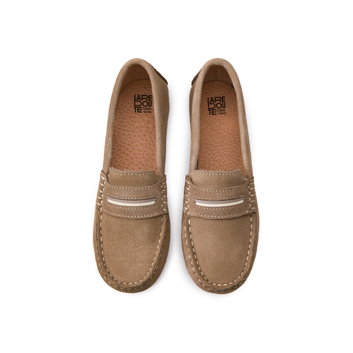 COLEÇÃO LA REDOUTE<br>Mocassins em vermelho