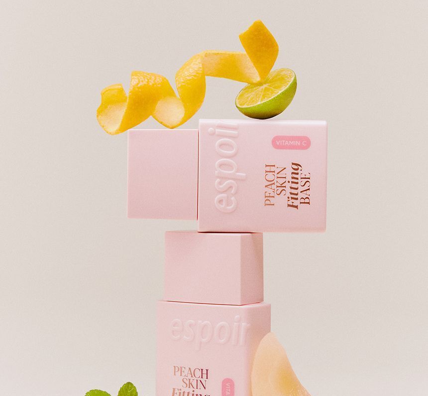 espoir - Peach Skin Fitting Base, geheel nieuw