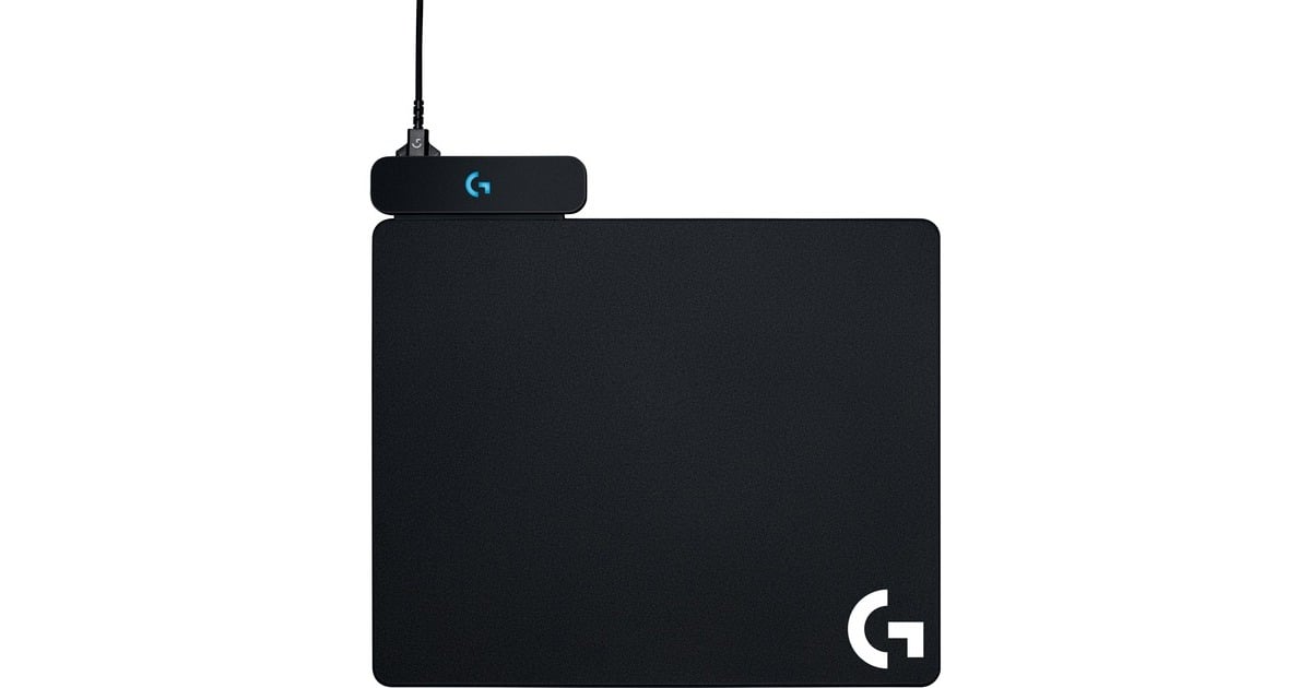 Logitech GPowerPlay Wireless Charging System muismat  (Zwart)