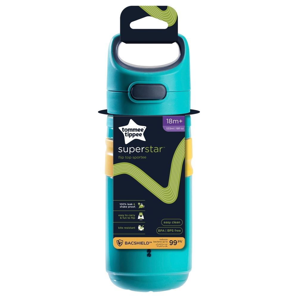 Tommee Tippee Superstar Flip Top Trinklernbecher ab 18 Monaten, verschiedene Sorten