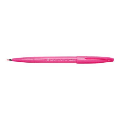 Pentel - Feutre pinceau à pointe souple - rose