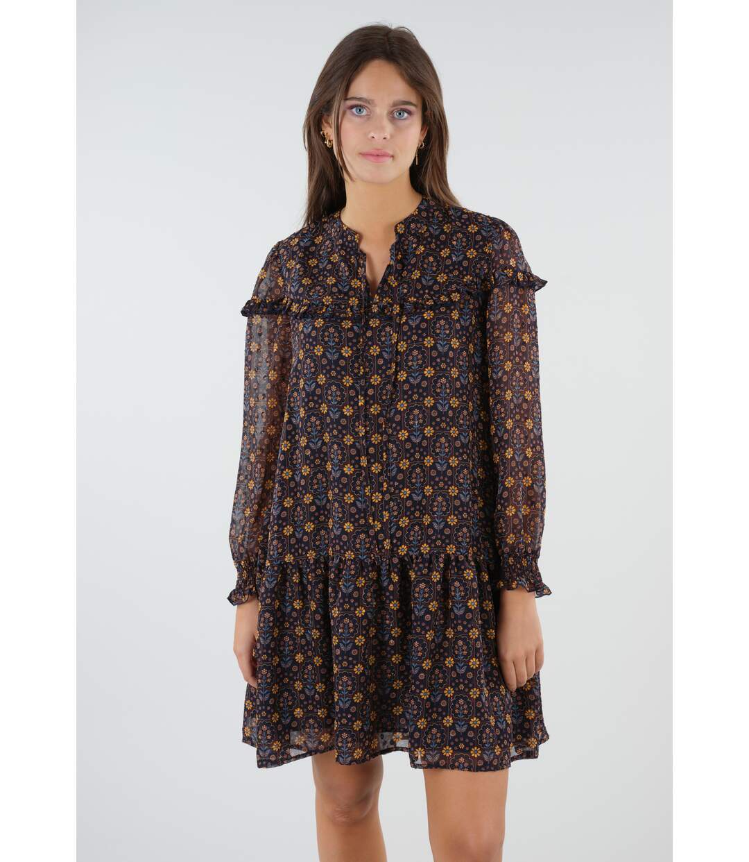 Robe imprimé floral CORALISE