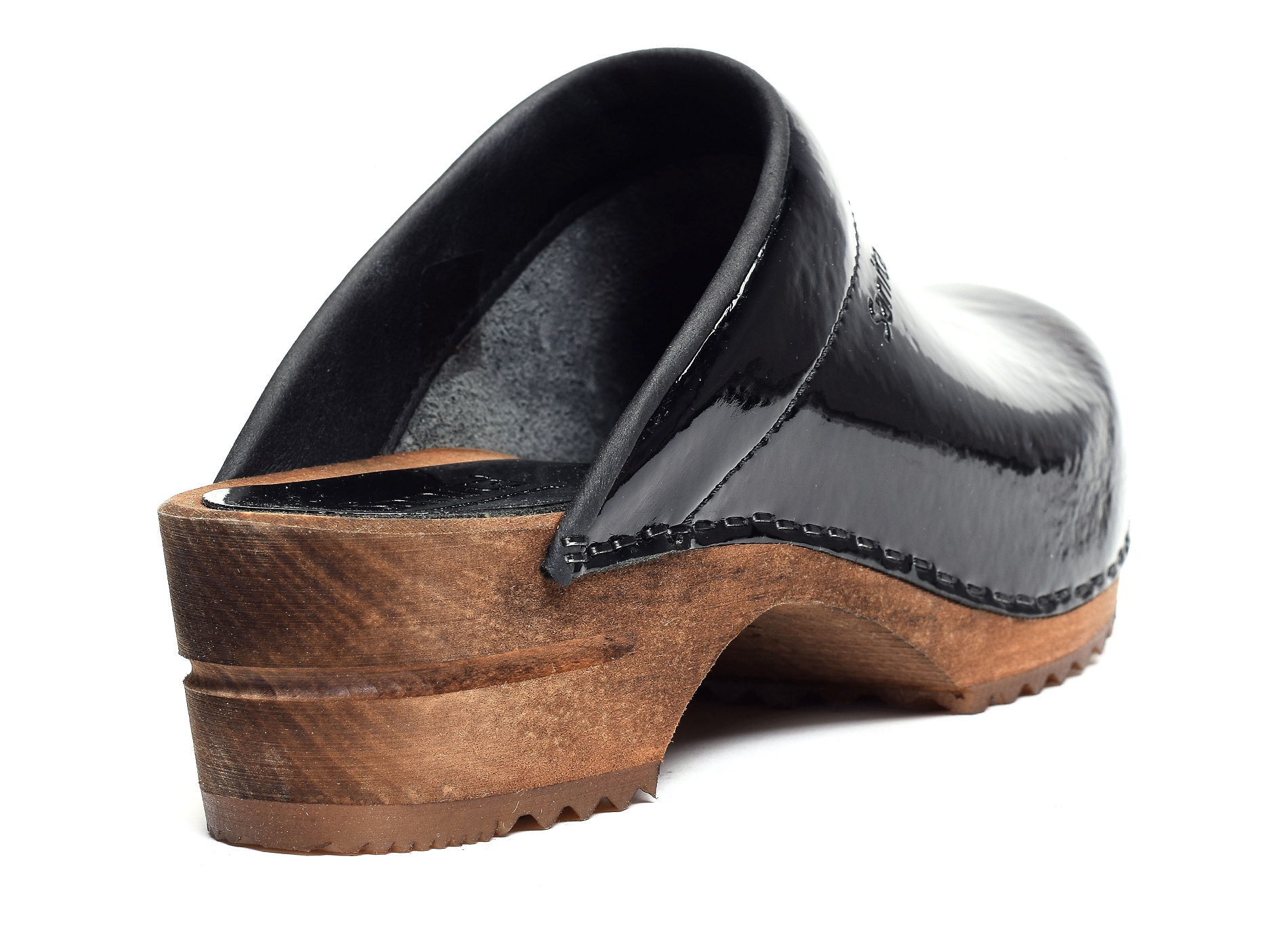 Wood classic verni noir