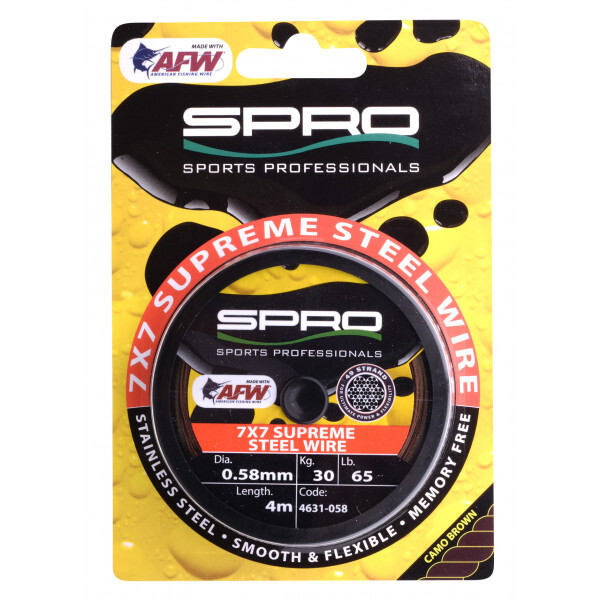 Fil d'Acier Spro 7x7 Supreme (4m)
