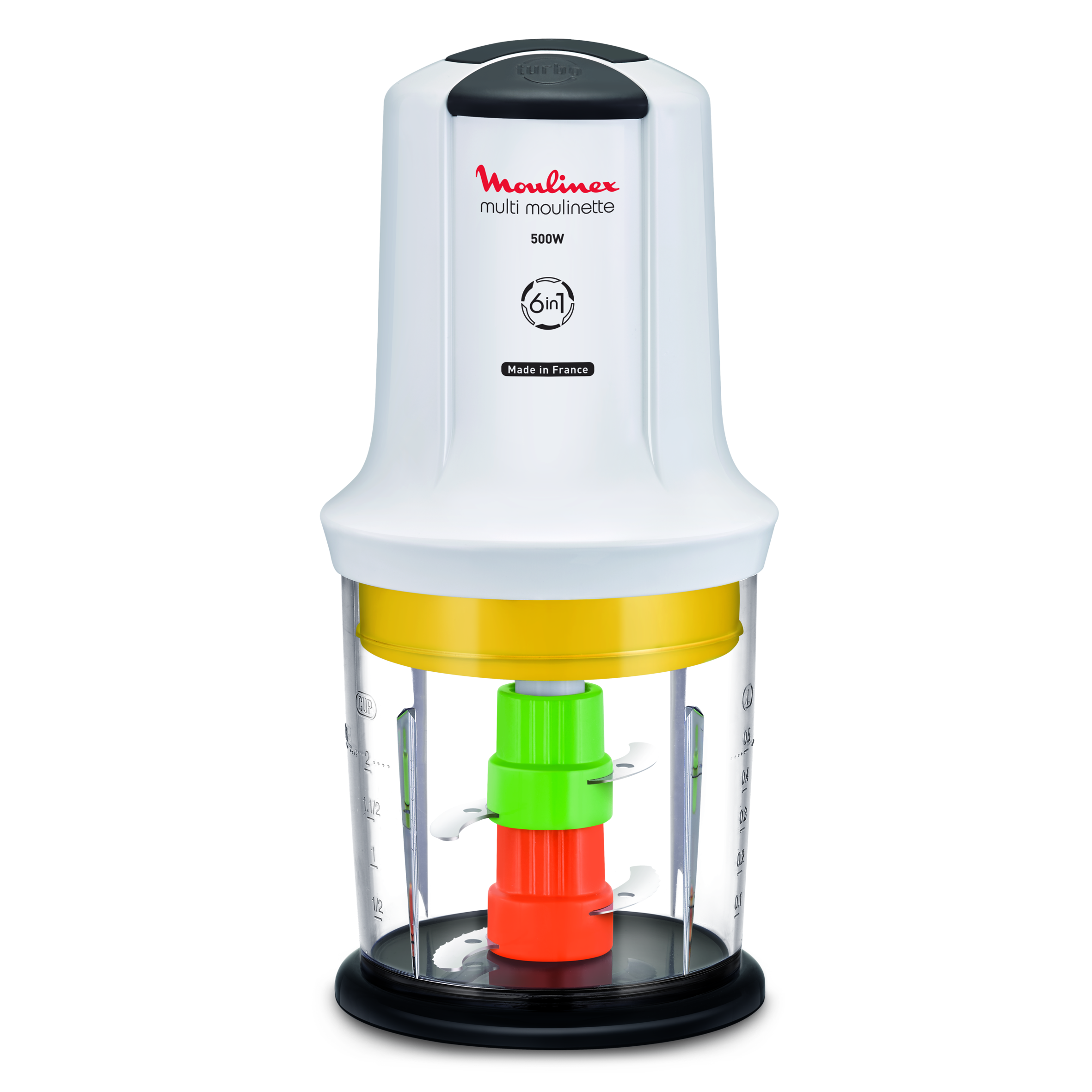 Multimoulinette 6 en 1 - 500 W Blanc