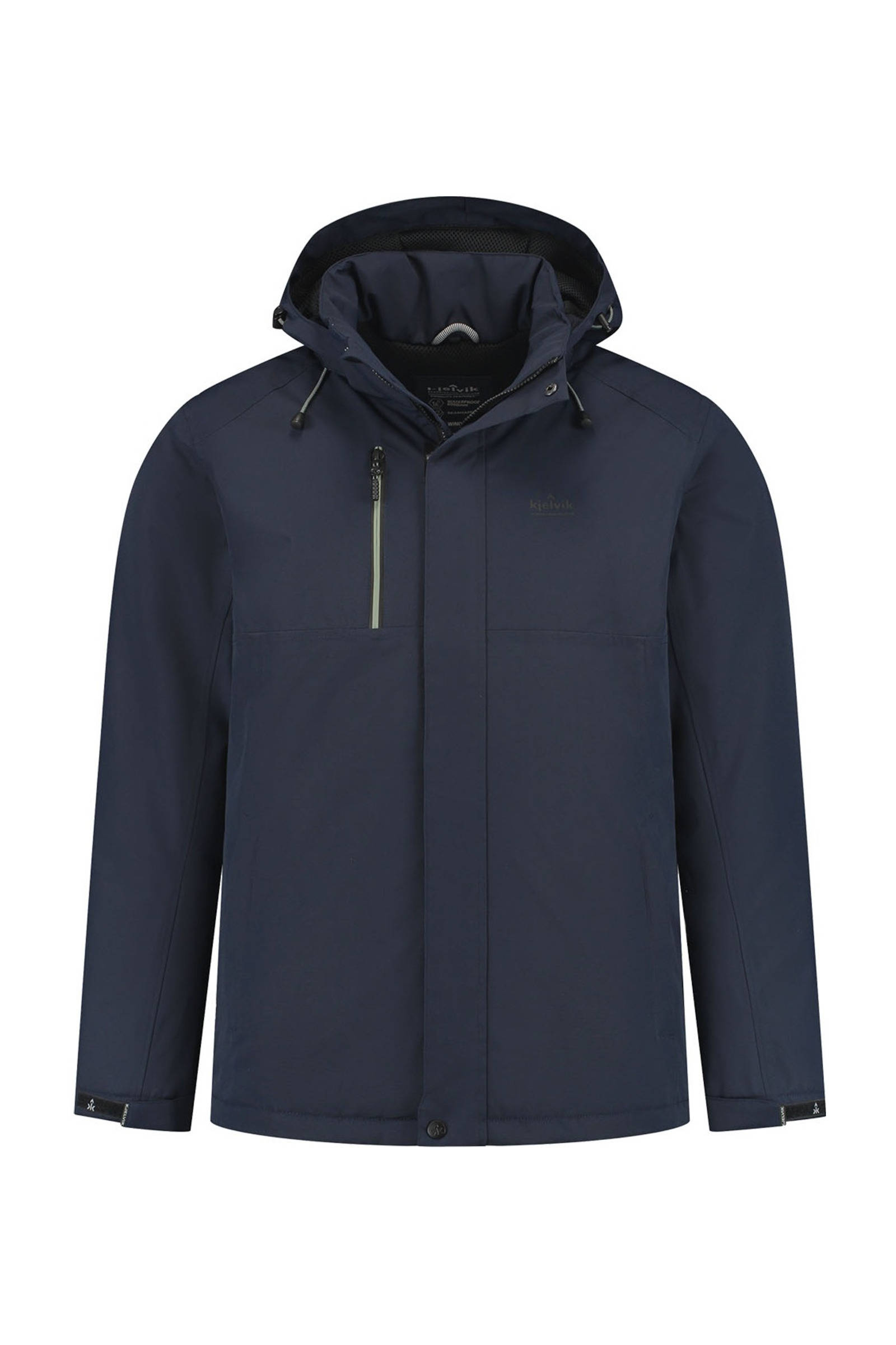 Kjelvik outdoor jas Iben donkerblauw