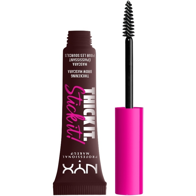 NYX Prof. Makeup Thick It. Stick It! Brow Mascara 7 ml - Espresso