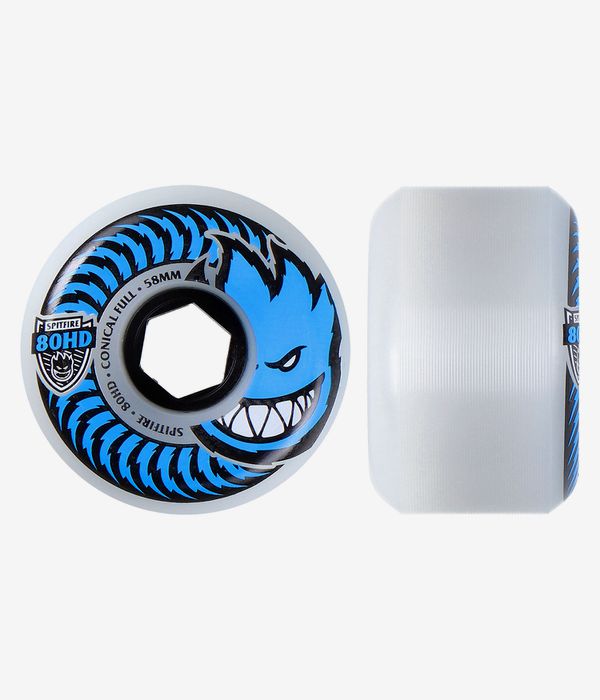 Spitfire Conical Full Rollen (clear blue) 58mm 80A 4er Pack