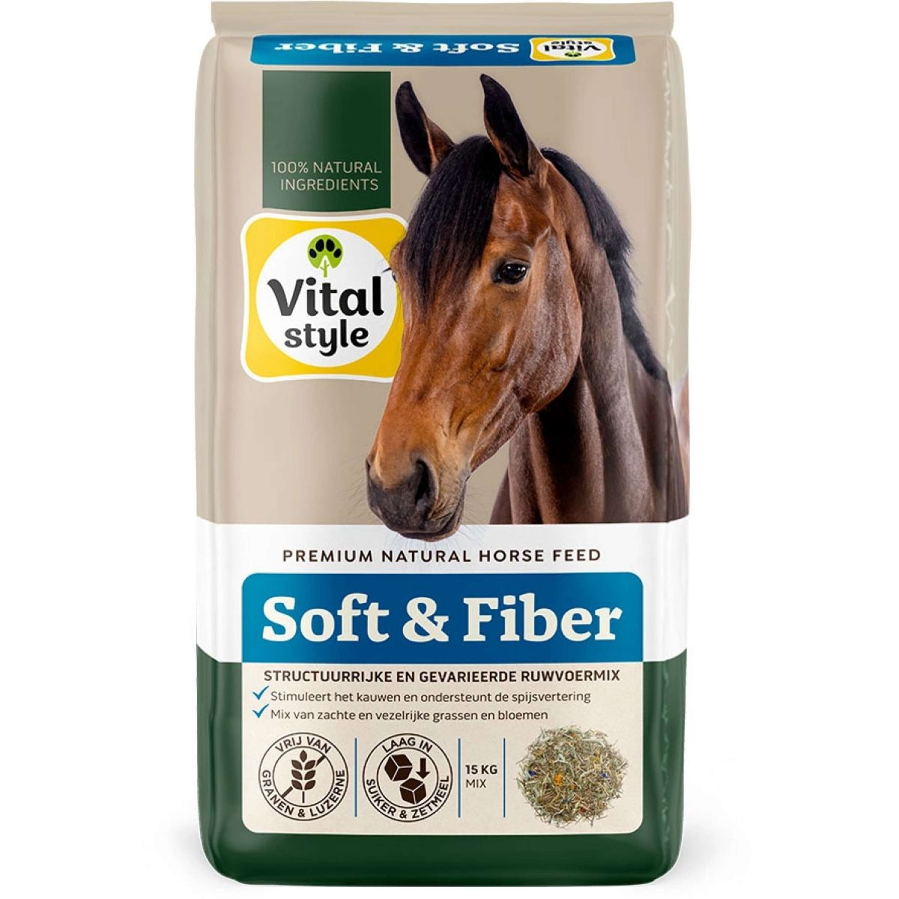 Vitalstyle Ruwvoermix Soft & Fiber