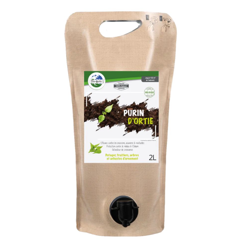 Purin d'ortie - bidon pouch 2 l