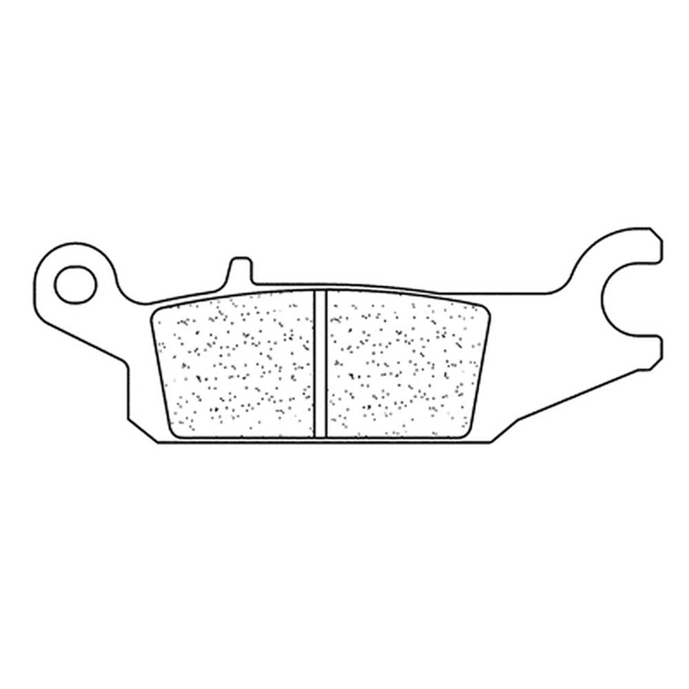 Cl brakes - Plaquettes de frein Quad métal fritté - 1193ATV1