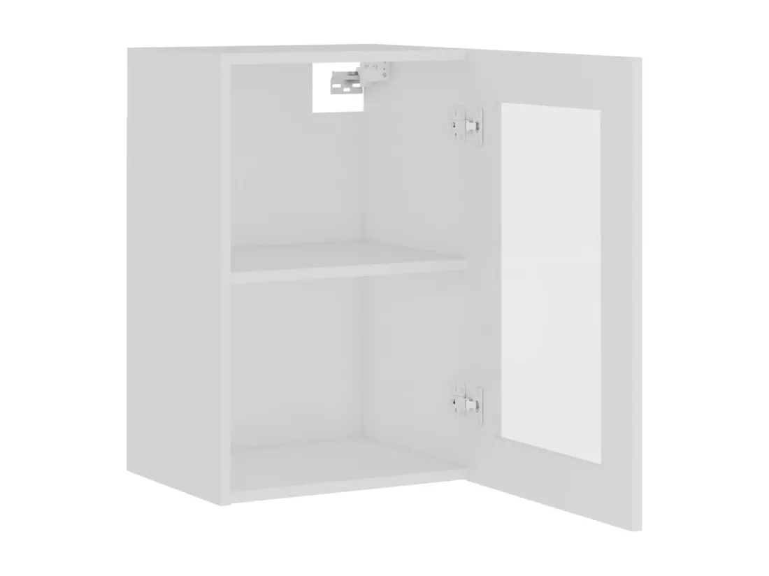 Armoire en verre suspendue 