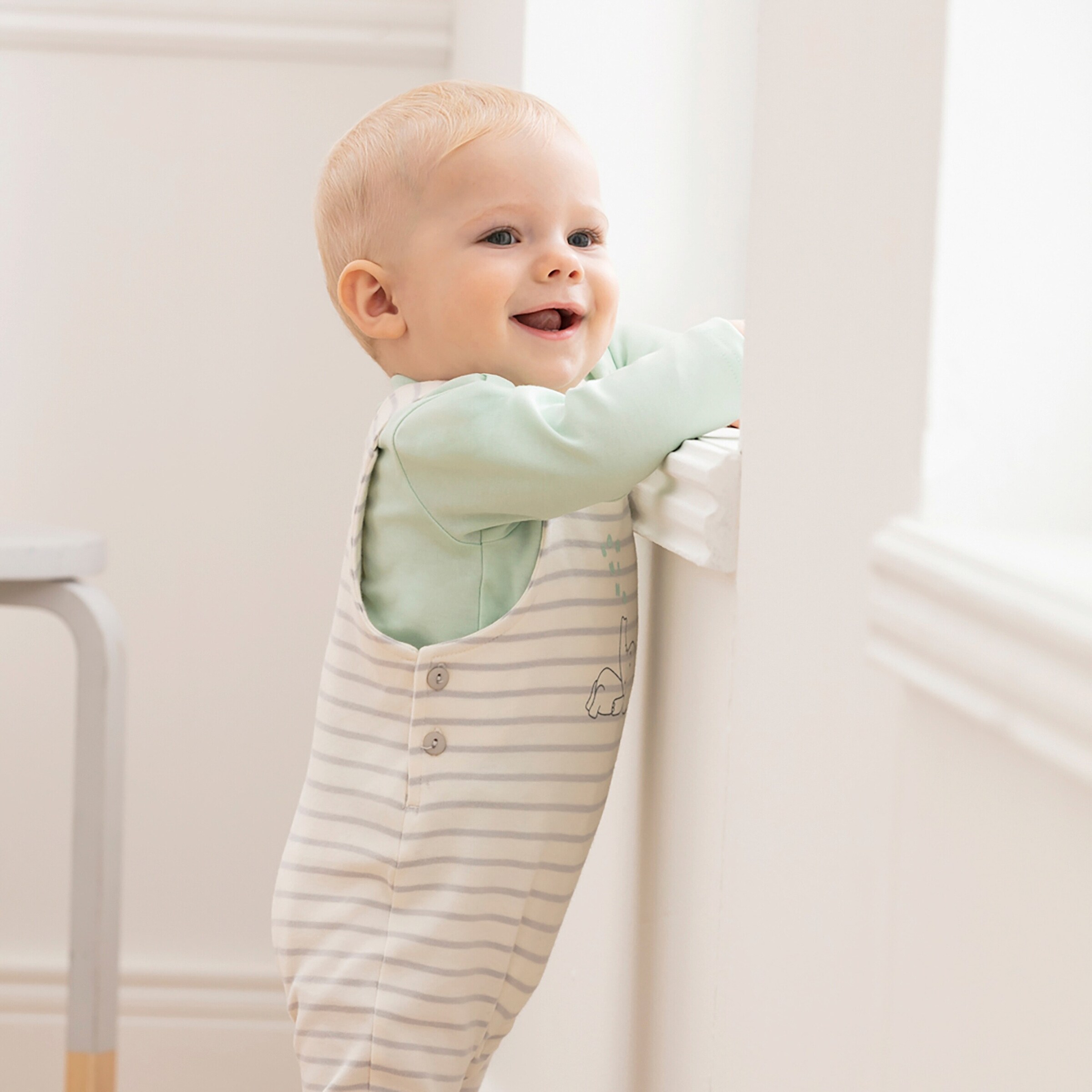 Bornino - Lieblinge 2-tlg. Set Latzhose mit Shirt Elefant