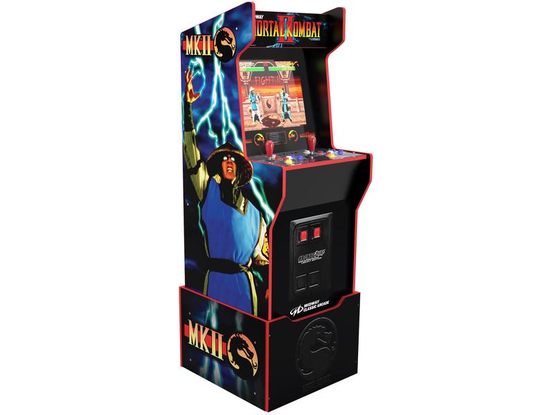 Arcade1Up Arcade-Automat Midway Legacy Edition Mortal Komba Aufrechtes Arcade-Kabinett im Mortal Kombat II Design
