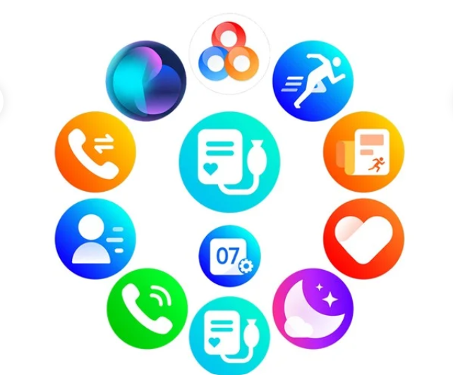 Bluetooth FitnessTracker Smart Watch 1.95