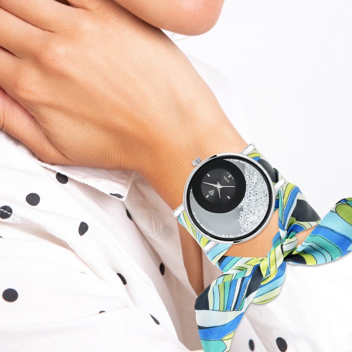 Montre foulard Luna SC Crystal