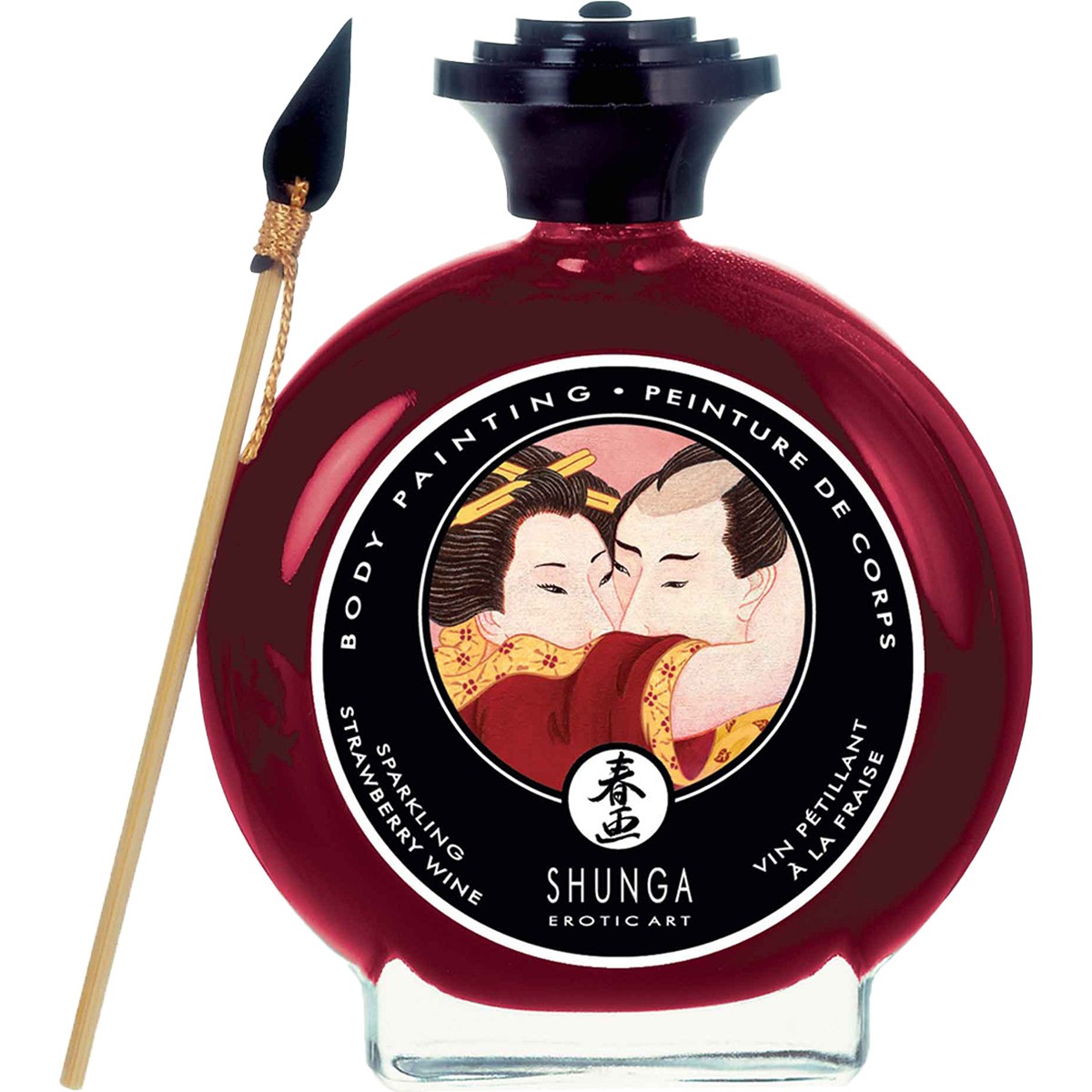 Peinture de corps - Vin pétillant & fraise - 100 ml