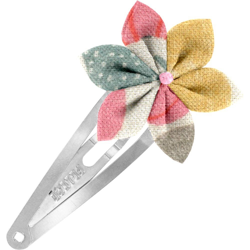 Barrette Clic-Clac Fleur Étoile Douceur D'été