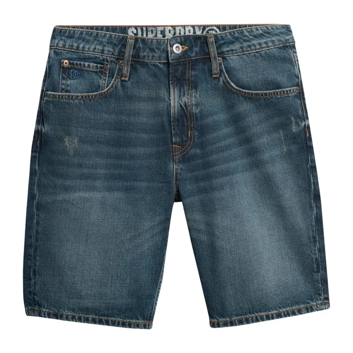 Superdry Vintage Straight Denim Short Heren