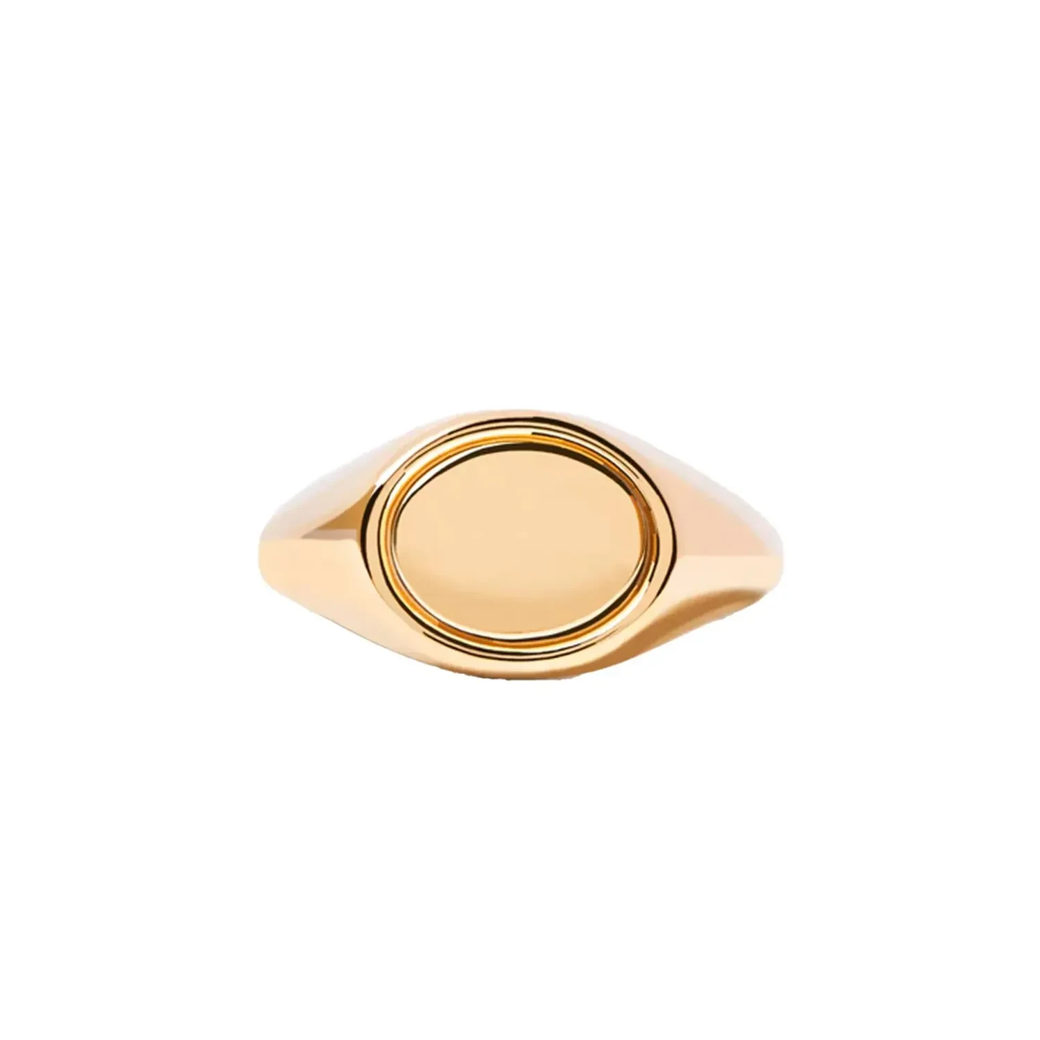 PDPAOLA Stamp Ring 18 kt. Forgyldt Sølv AN01-628