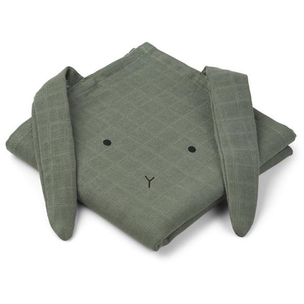 Hannah Stofble Rabbit 2 pk. Rabbit Faune Green - LieWood