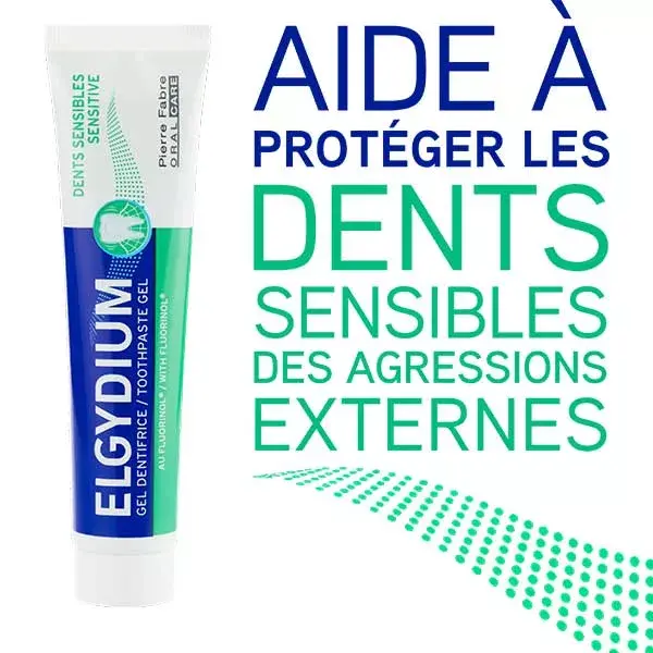 Elgydium Sensitive Dentifrice Dents Sensibles 75ml