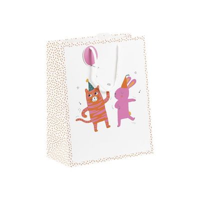 Clairefontaine - Sac cadeau - good vibes orange/rose - 26,5 cm x 14 cm x 33 cm