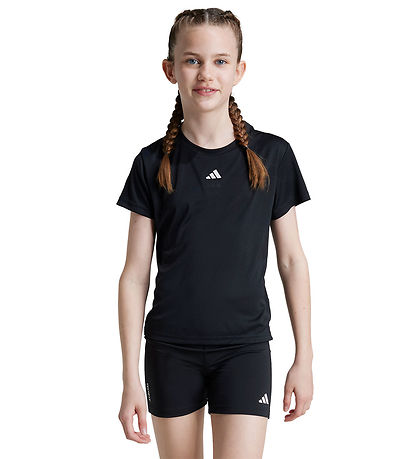 adidas Performance T-Shirt - JG TR-ES T - Black/White