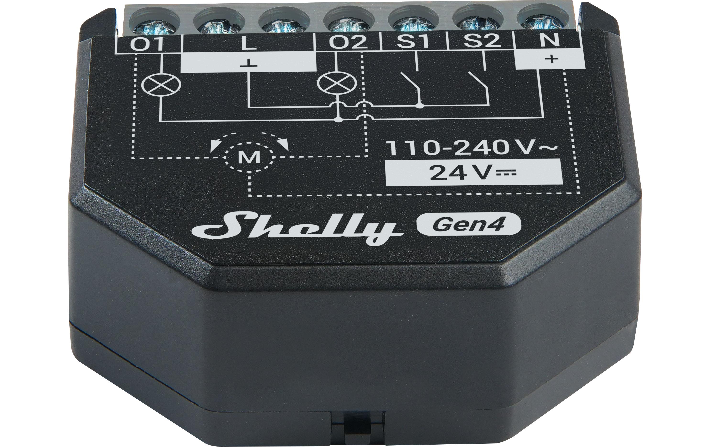 2PM Gen4 WiFi-Switch MatterWLAN Schalt-Messaktor