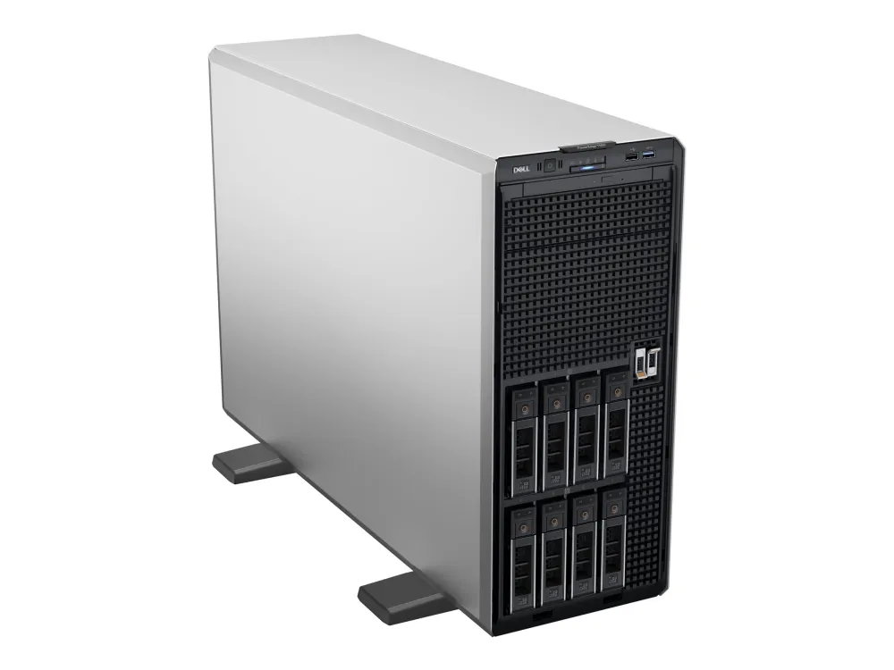 Dell PowerEdge T550 - Server - tower 2-vejs - 1 x Xeon Silver 4310 / op til 3.3 GHz - RAM 16 GB - SAS - hot-swap 3.5