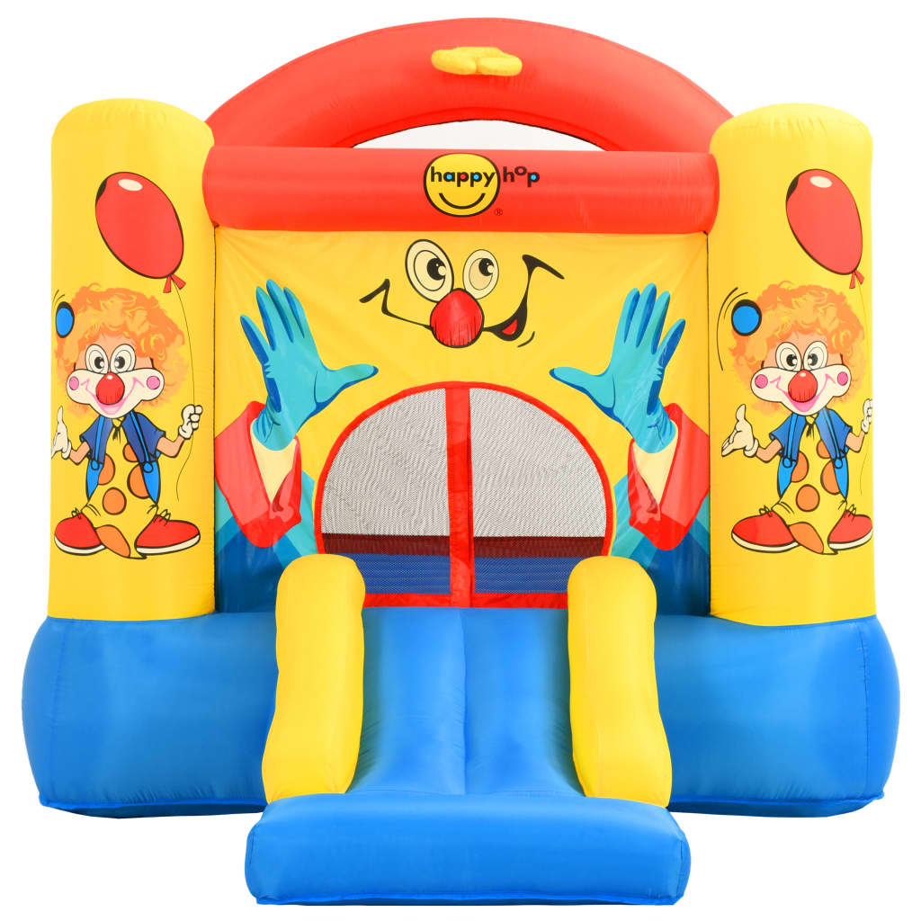 Castelo inflável Happy Hop com palhaços 330 x 230 x 230 cm